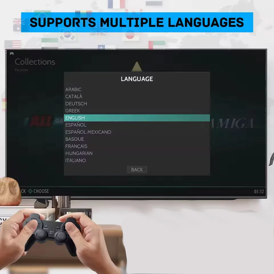 Multiple language selection